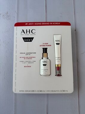 AHC Pro Shot Colla-Juvenation Loft 4 Serum + Eye Cream Set | New | Anti-Age